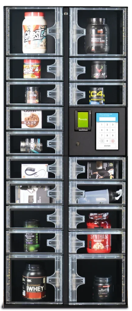 18-Door ClearVision Retail Locker